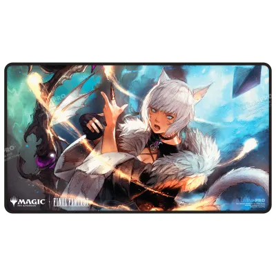 Magic: The Gathering®—FINAL FANTASY™ Y&#39;shtola Rhul Black Stitched Playmat
