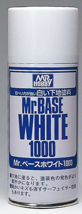 Mr Base White Spray 1000