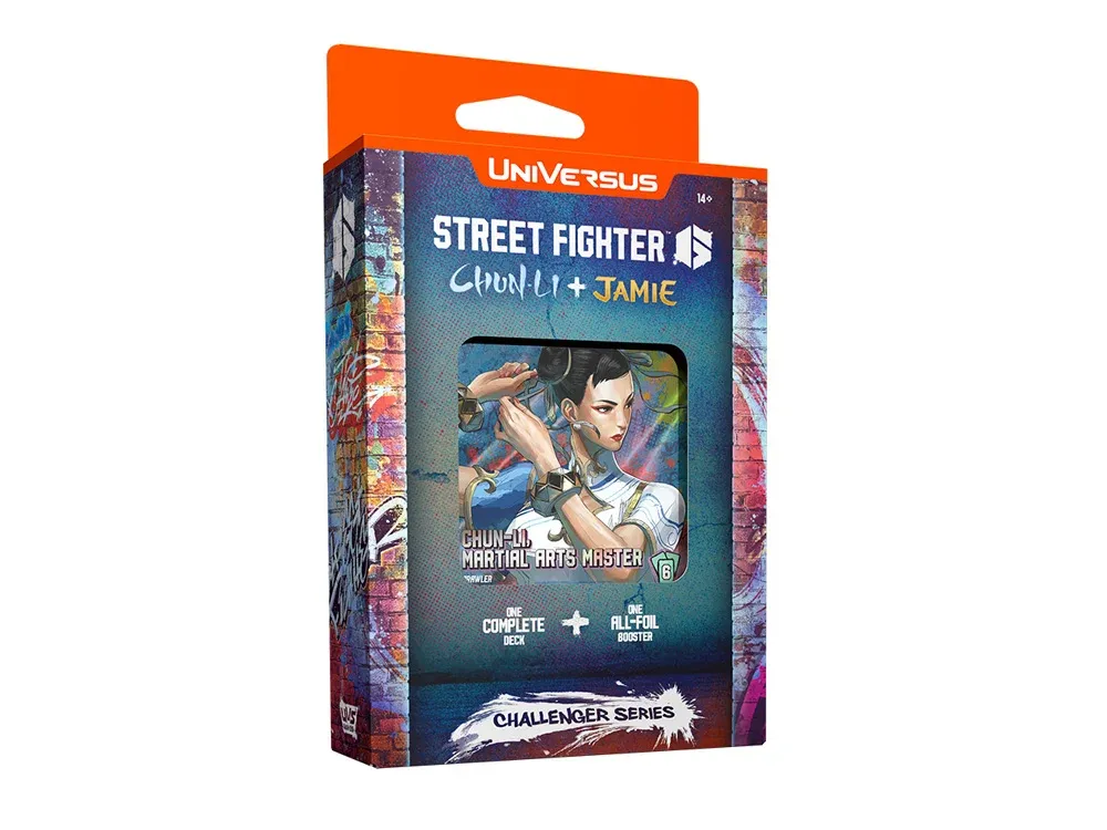 Universus Challenger Series Deck: Chun-Li &amp; Jaime - Challenger Series: Street Fighter 6 (SF6)