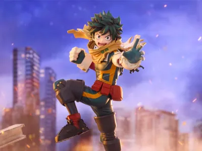 My Hero Academia: You&#39;re Next Trio-Try-iT Izuku Midoriya Figure