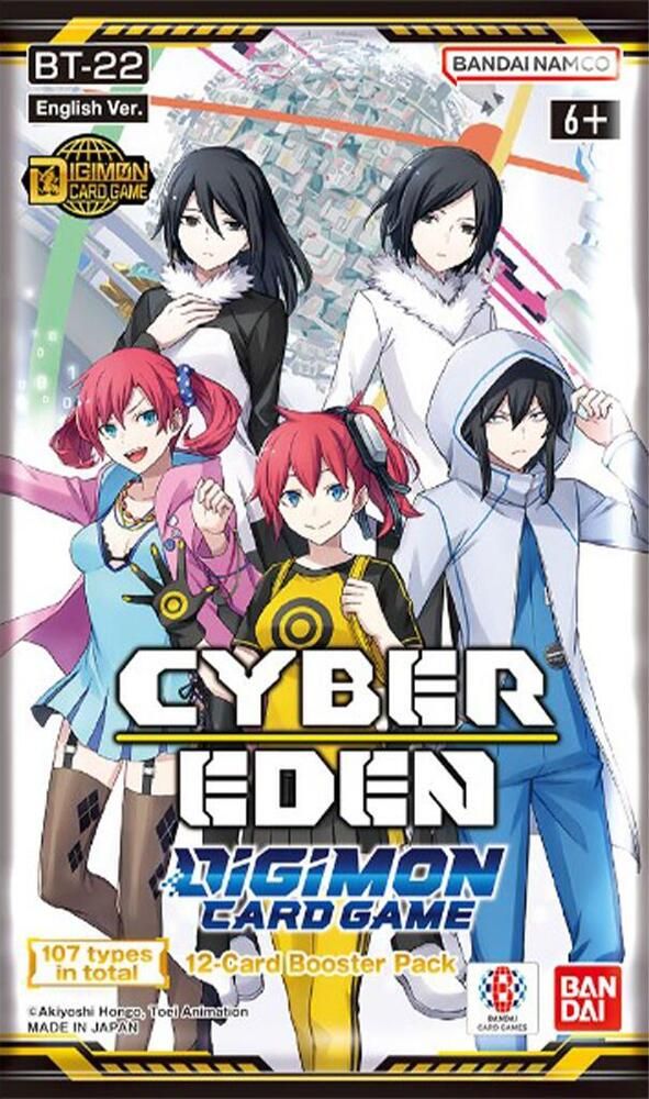 Digimon Cyber Eden Booster Pack