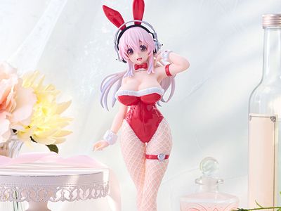 Nitroplus BiCute Bunnies Super Sonico (Red Color Ver.) Figure