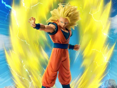 Dragon Ball Z Match Makers Super Saiyan 3 Goku (vs. Majin Buu)