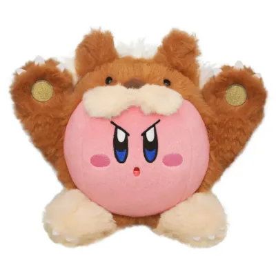 Little Buddy Kirby&#39;s Adventure All Star Collection Kirby Animal Plush, 5&quot;