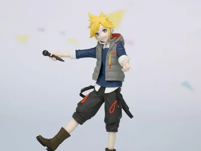 Project Sekai: Colorful Stage! Desktop x Decorate Collections Street SEKAI Kagamine Len Figure