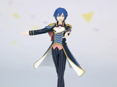 Project Sekai: Colorful Stage! Desktop x Decorate Collections Wonderland SEKAI Kaito Figure
