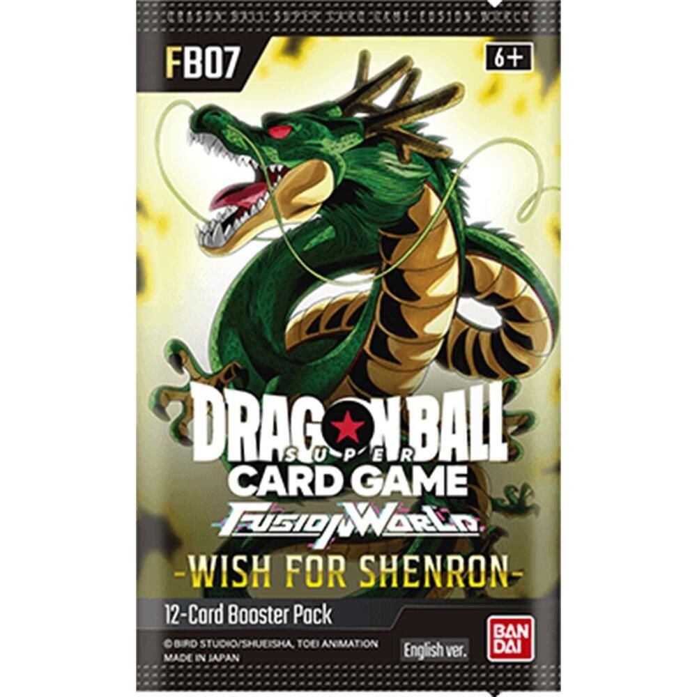 Wish For Shenron Booster Pack - Wish For Shenron FB07 Wish For Shenron Booster Pack - Wish For Shenron FB07