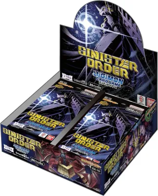 Sinister Order Booster Box - Sinister Order EX10