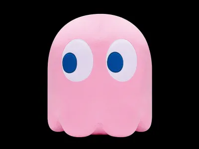 Pac-Man Super Big Plush Pinky Pac-Man Super Big Plush Pinky