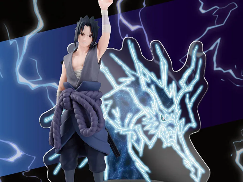 Banpresto - Naruto Shippuden - Sasuke Uchiha (Lighting from Heaven) Panel Spectacle Figure