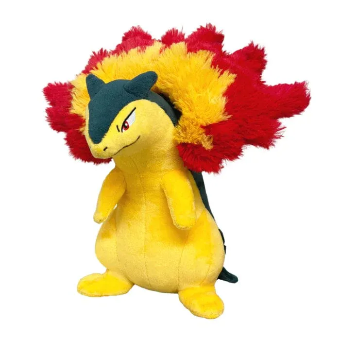 Sanei Pokemon Plush - PP291 - Typhlosion, 10" Sanei Pokemon Plush - PP291 - Typhlosion, 10"