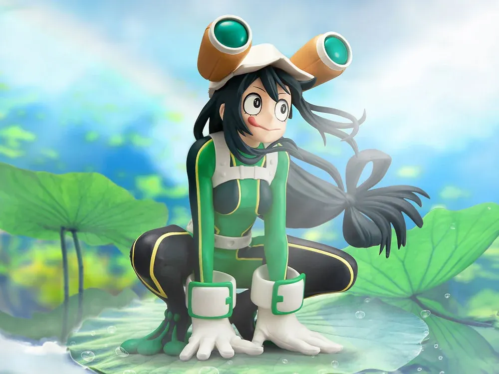 My Hero Academia Glitter &amp; Glamours Tsuyu Asui Figure