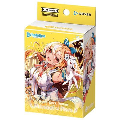 hololive Start Deck: Yellow Shiranui Flare - SD07: Start Deck: Yellow Shiranui Flare SD07E