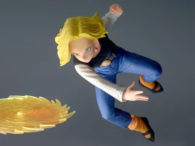 Dragon Ball Z G X Materia Android 18 Figure Dragon Ball Z G X Materia Android 18 Figure