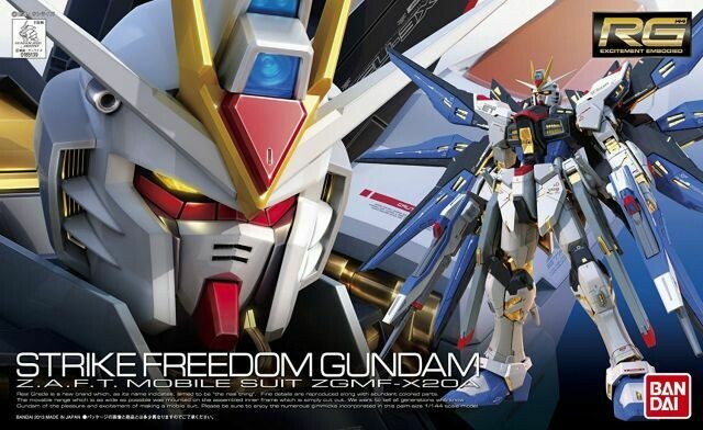 1/144 RG ZGMF-X20A Strike Freedom Gundam