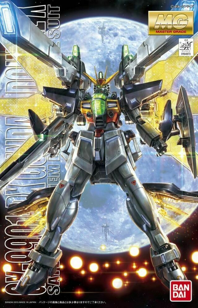 After War Gundam X MG GX-9901-DX Gundam Double X 1/100 Scale Model Kit