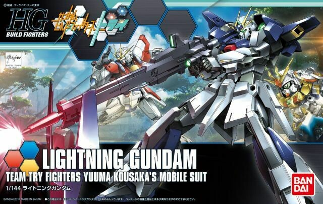 Gundam Build Fighters HGBF Lightning Z Gundam 1/144 Scale Model Kit