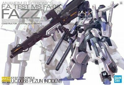 Gundam Sentinel MG FAZZ (Ver.Ka) 1/100 Scale Model Kit Gundam Sentinel MG FAZZ (Ver.Ka) 1/100 Scale Model Kit