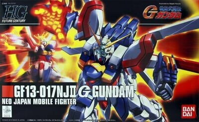 Mobile Fighter G Gundam HGFC GF13-017NJII God Gundam 1/144 Scale Model kit