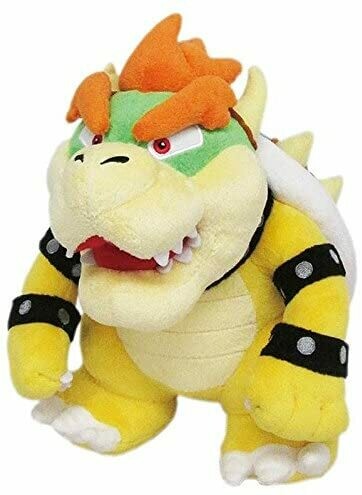 Super Mario All Star Collection Bowser Plush, 10
