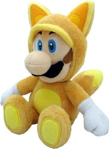 Super Mario 3D Land Luigi Racoon Plush