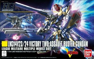 Mobile Suit Victory Gundam HGUC V2 Assault Buster Gundam 1/144 Scale Model Kit