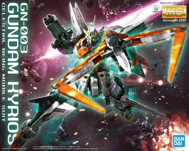 Mobile Suit Gundam 00 MG Gundam Kyrios 1/100 Scale Model Kit