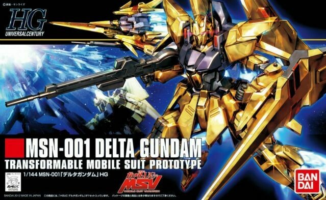#136 MSN-001 Delta Gundam HGUC 1/144 Model Kit