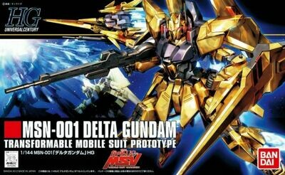 #136 MSN-001 Delta Gundam HGUC 1/144 Model Kit