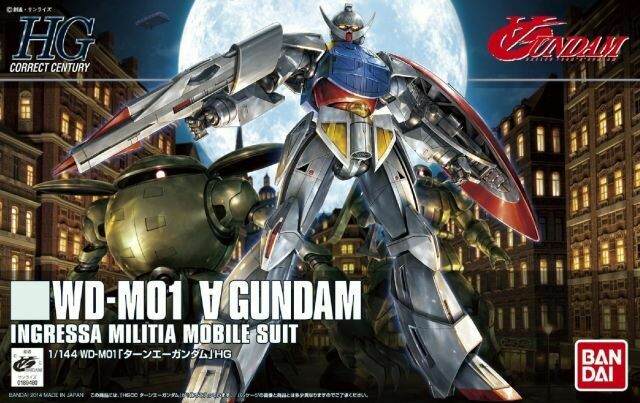 Turn A Gundam HGCC WD-M01 Turn A Gundam 1/144 Scale Model Kit
