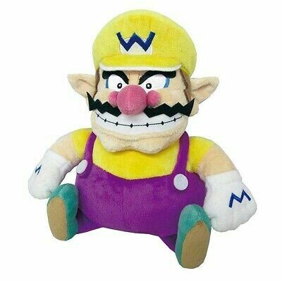 Super Mario All Stars Plush Doll - Wario 10 Inch