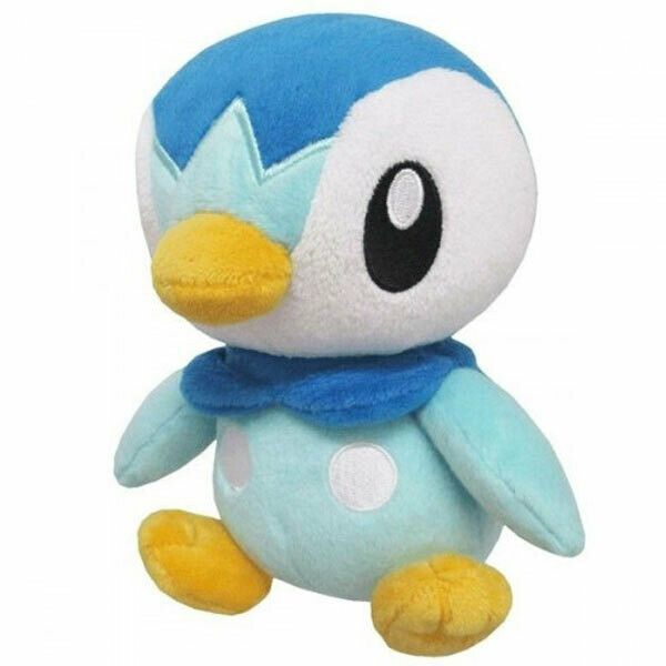 Pokemon All Stars Plush Doll - Piplup 6 Inch Pokemon All Stars Plush Doll - Piplup 6 Inch
