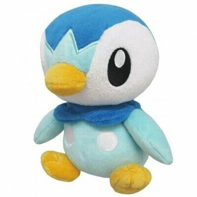 Pokemon All Stars Plush Doll - Piplup 6 Inch