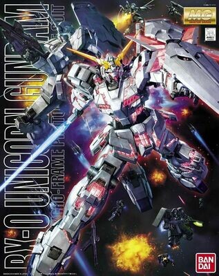 Mobile Suit Gundam Unicorn MG Unicorn Gundam 1/100 Scale Model Kit Mobile Suit Gundam Unicorn MG Unicorn Gundam 1/100 Scale Model Kit