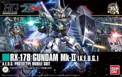 Mobile Suit Zeta Gundam HGUC RX-178 Gundam Mk-II (AEUG) 1/144 Scale Model Kit