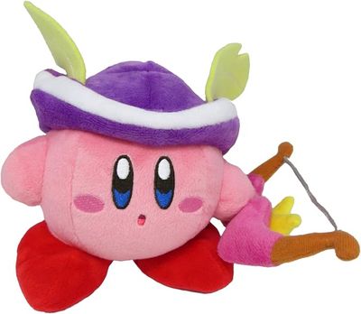Kirby's Adventure All Star Collection Sniper Kirby Plush, 5