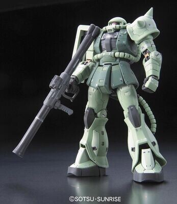 Mobile Suit Gundam RG MS-06F Zaku II 1/144 Scale Model Kit