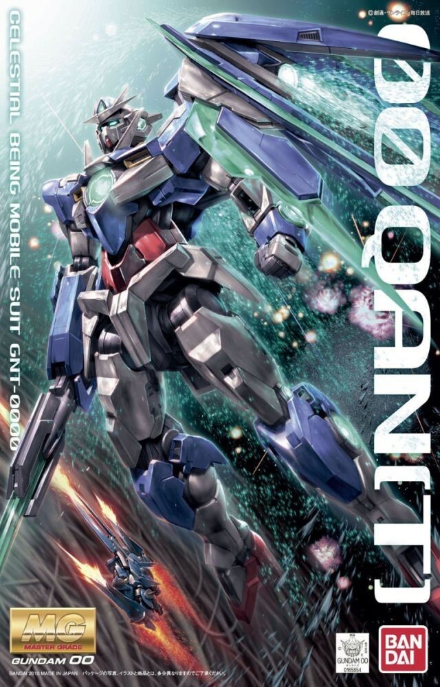 Mobile Suit Gundam 00 the Movie: A Wakening of the Trailblazer MG 00 Qan[T] 1/100 Scale Model Kit