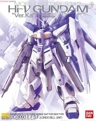 Mobile Suit Gundam: Char's Counterattack MG RX-93-2 Hi-Nu Gundam (Ver. Ka) 1/100 Scale Model Kit Mobile Suit Gundam: Char's Counterattack MG RX-93-2 Hi-Nu Gundam (Ver. Ka) 1/100 Scale Model Kit