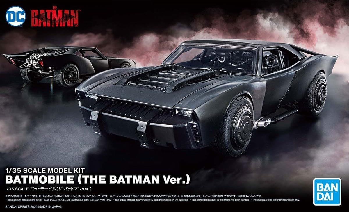 The Batman (2022) Batmobile 1/35 Scale Model Kit