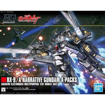 Mobile Suit Gundam Narrative HGUC Narrative Gundam (A-Packs) 1/144 Scale Model Kit