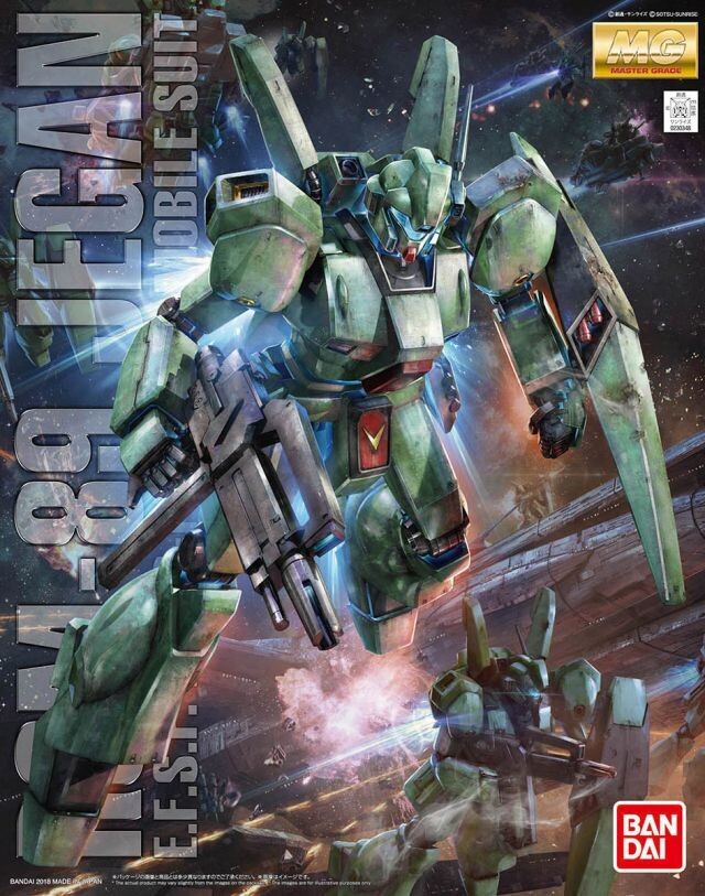 Mobile Suit Gundam: Char's Counterattack MG Jegan 1/100 Scale Model Kit