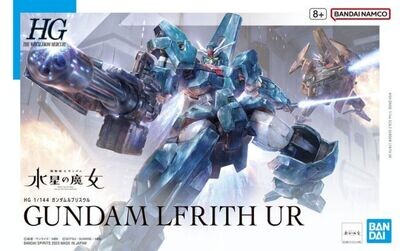 Mobile Suit Gundam: The Witch from Mercury HGTWFM Gundam Lfrith Ur 1/144 Scale Model Kit