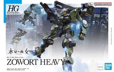 Mobile Suit Gundam: The Witch from Mercury HGTWFM Zowort Heavy 1/144 Scale Model Kit
