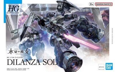 Mobile Suit Gundam: The Witch from Mercury HGTWFM Dilanza Sol 1/144 Scale Model Kit
