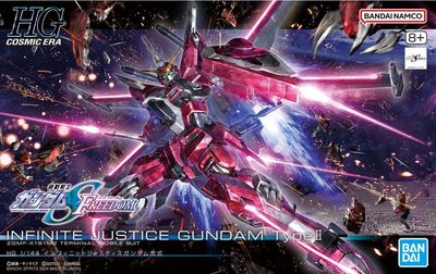 Mobile Suit Gundam SEED Freedom HGUC Infinite Justice Gundam Type II 1/144 Scale Model Kit Mobile Suit Gundam SEED Freedom HGUC Infinite Justice Gundam Type II 1/144 Scale Model Kit
