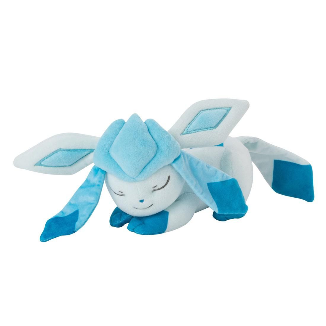 TAKARATOMY ARTS Pokémon Sleeping Peacefully Plush Doll S Glaceon 33cm