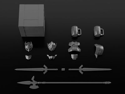30 Minutes Fantasy Item Shop 2 Fighter Option Accessory Set