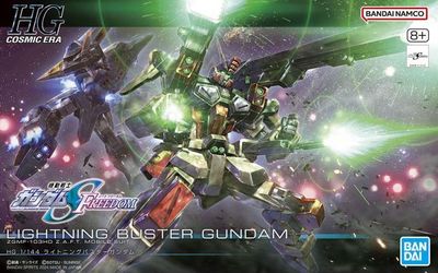 Mobile Suit Gundam SEED Freedom HGCE ZGMF-103HD Lightning Buster Gundam 1/144 Scale Model Kit