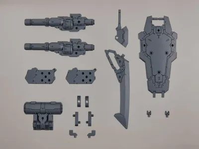 30 Minutes Missions Customize Weapons (Heavy Weapons 1) 1/144 Scale Accessory Set